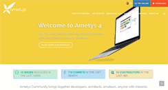 Desktop Screenshot of ametys.org
