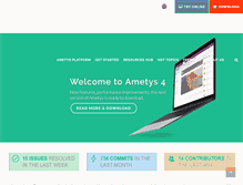 Tablet Screenshot of ametys.org